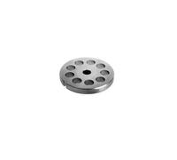 Tre spade - raut piastra per tritacarne 12 foro 12 ,acciaio inox auto affilanti