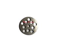 Tre spade raut, piastra per tritacarne 22 foro 14 acciaio inox auto affilanti qu