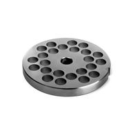 Tre spade, raut piastra per tritacarne 32 foro 12 ,acciaio inox auto affilanti q