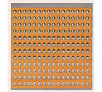 Tre Stooges 1960 Vari-Vue Motion Ring Flickers Foglio Di PROVA Della Fabbrica