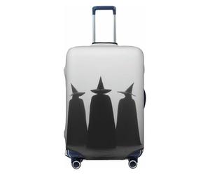 Tre streghe in piedi nella nebbia copertura elastica per bagagli da viaggio antipolvere antigraffio protezione per valigie misura 56-61 cm