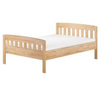 Tre varianti di robusto letto matrimoniale 140x200 in Faggio oliato V-60.76-14