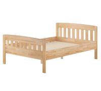 Tre varianti di robusto letto matrimoniale 140x200 in Faggio oliato V-60.76-14