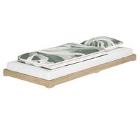 Tre varianti futon giapponese x ADULTI 80x180 in Frassino oliato V-60.47E-08-180