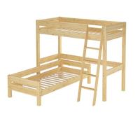 Tre varianti letto soppalco e letto singolo inferiore 90x200 V-60.20-09-2-20Z