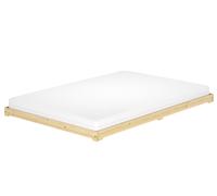 Tre varianti x matrimoniale futon giapponese 140x200 in Pino laccato V-60.47K-14