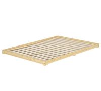 Tre varianti x matrimoniale futon giapponese 140x200 in Pino laccato V-60.47K-14
