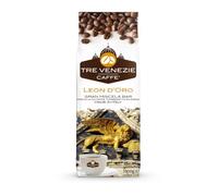 Tre Venezie Caffè Gran Bar Leon D'oro in Grani 1kg | Caffè espresso italiano in grani - 40% Arabica 60% Robusta. Miscela corposa e cremosa con note di cioccolato e frutta secca.