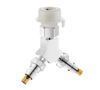 Tre vie acqua deviatore valvole 1 ingresso due uscite connettore raccordi per tubi 3 vie separatore valvole semplice installa separatore separatore