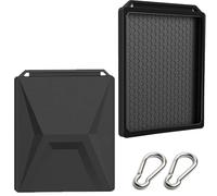 TREABEAR Custodia Impermeabile per Starlink Mini Accessori, Resistente Alle Cadute e Impermeabile Copertura Protettiva In Silicone con 2 Moschettoni Adatto Per Viaggi, Campeggio All'Aperto