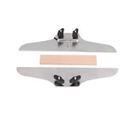 Tread Template Set Professional Woodworking Tool for Precise Cutting and Measurement of Treads Risers and Shelving Stainless Steel and Log Material 8 14in Scale Range