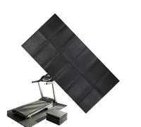 Treadmill Mat - 68.11 Inch High Density Pvc Pattern Folding Mats | Anti Slip Shock Absorbing Exercise Bike Mats | Heavy Duty Floor Protection Mat For Multiple Equipment. Pvc,1008-1817g.