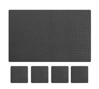 Treadmill Mat, Anti Vibration Pad for Rowing Machine, Exercise Equipment Mat, Workout Floor Protector in Carpet and Hardwood, Home Gym Protection Accessories
