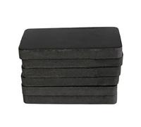 Treadmill Mat Set - 6PCS Sound Insulation Cushions, High Density Rubber | Exercise Equipment Floor Protector Anti-Vibration Pad, Fitness Machine Noise Reduction Mat Shock Absorbing Gym Use