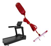 Treadmill Safety Key, Portable Clip Lock, 0.79in Exercise Machine Stop, Secure Attachment, Indoor Running Fitness Gear for Apartment and Hotel Use, Outdoor