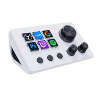 TreasLin VSDinside Stream Controller Deck Stream Dock con 12 tasti macro personalizzabili per attivare azioni in OBS Twitch YouTube per creatori di contenuti Streaming Gaming Compatibile con PC e Mac