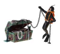 Treasure Hunt Diver Floating Floating Treasure Hunt Diver Fish Scept