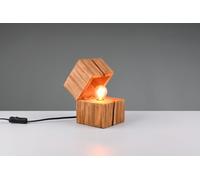 TREASURE LAMPADA DA TAVOLO ATTACCO E14 LAMPADINA INCLUSA LEGNO H. 16CM