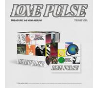 TREASURE [LOVE PULSE] 3° Mini Album TEUME Ver./ Mini CD+Photobook+30 Card+Note