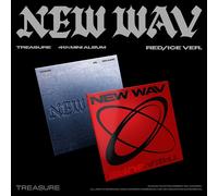 TREASURE [NEW WAV] 4° Mini Album RANDOM Ver/Mini CD+Photobook+11 Card UFFICIALE