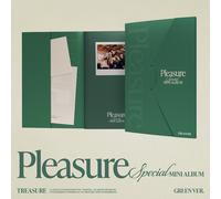 TREASURE Special Mini Album PLEASURE GREEN Ver. CD + libro + P.Card + poster ...