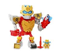 Treasure X - Mega Robot, giocattolo con oltre 25 livelli di avventura, suoni, musica e luci, trova parti per montarlo, scavare accessori e armi, include un mini robot, famoso (TRR51000)