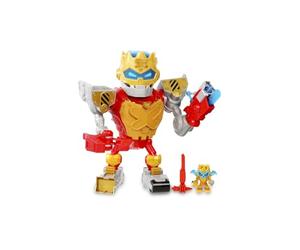 TREASURE X - Mega Robot, giocattolo con oltre 25 livelli di avventura, suoni, musica e luci, trova parti per montarlo, scavare accessori e armi, include un mini robot, famoso (TRR51000)