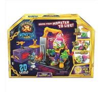 Treasure X Monster Gold Mega Monster Lab Playset 20 Livelli Slime Unboxing NUOVO