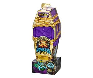 Treasure X Monsters Gold Single Pack Unboxing toy with slime and spider web compound 13 levels of adventure Will you find real gold treasure