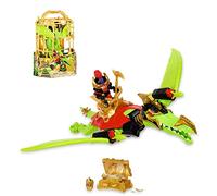 TREASURE X - Pterodactylo Dino Dissection, un disosauro da 15 cm per sezionare, in gabbia con un pupazzo e accessori, con una sorpresa all'interno e 8 diversi tesori, famoso (TRR49000), Multicolore