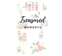 Treasured Moments with color cover: notebook with photo spaces, good old days diary with cute cover, moment with feeling journal