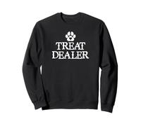 Treat Dealer Dog Lover Mom I'm My Dogs Treat Dealer Cat Dad Felpa