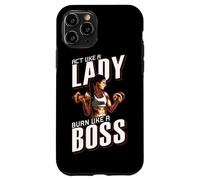 Treat yourself like a lady, burn like a boss Custodia per iPhone 11 Pro