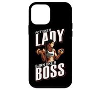 Treat yourself like a lady, burn like a boss Custodia per iPhone 12 mini