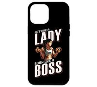 Treat yourself like a lady, burn like a boss Custodia per iPhone 12 Pro Max