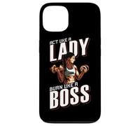 Treat yourself like a lady, burn like a boss Custodia per iPhone 13