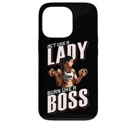 Treat yourself like a lady, burn like a boss Custodia per iPhone 13 Pro
