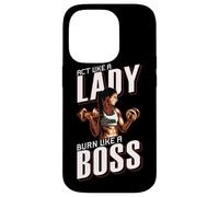 Treat yourself like a lady, burn like a boss Custodia per iPhone 14 Pro
