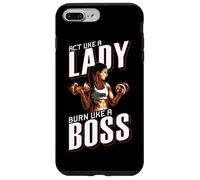Treat yourself like a lady, burn like a boss Custodia per iPhone 7 Plus/8 Plus