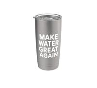 Treatment Plant Operator Make Water Great Again Bicchiere termico in acciaio inox doppia parete