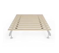 Treaton, Doghe orizzontali in legno extra resistenti da 2,5 cm, per migliorare il supporto del materasso, Twin XL (99,1 cm), beige