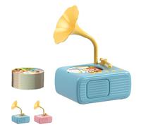 Treatregard Kids Phonograph with 96 Cards, 2025 New Educational Music Story Player, Music Player for Boys Girls, Music Player (Blue)