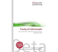 Treaty of Adrianople: Russo-Turkish War, 1828-1829, Adrianople, Alexey Grigoryevich Orlov