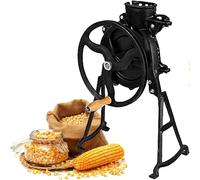 Trebbiatrice manuale per mais, macchina per sgusciare mais in ghisa resistente con manico in legno tasso di trebbiatura 98% per rimuovere chicchi mais essiccato al sole