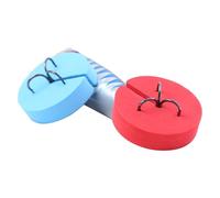 Treble Hook Covers EVA Bonnets - Fishing Hook Safety Caps, Jig Lure Protector Sleeves, Tackle Storage Guard Accessories | Thirty Piece Treble Attraction Cover Set For Freshwater Fishing Gear