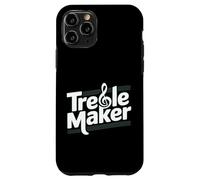 Treble Maker - Gioco di parole divertente per musicisti Custodia per iPhone 11 Pro