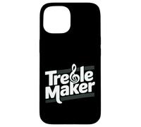 Treble Maker - Gioco di parole divertente per musicisti Custodia per iPhone 15
