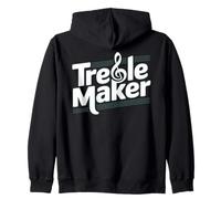 Treble Maker - Gioco di Parole Divertente per Musicisti Felpa con Cappuccio