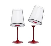Trebonn SplitGlass Bicchieri Modulari Magnetici (Set 2 calici Red Wine) - Da Bicchiere a Calice in 1 Click - Salvaspazio, Lavabili in Lavastoviglie