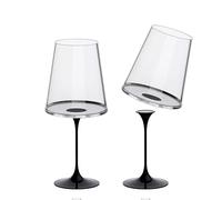 Trebonn SplitGlass Bicchieri Modulari Magnetici (Set 2 calici Red Wine) - Da Bicchiere a Calice in 1 Click - Salvaspazio, Lavabili in Lavastoviglie